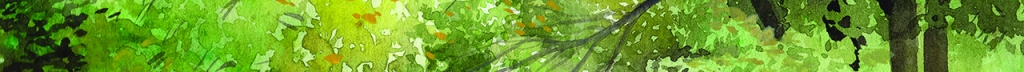 This banner is a cropped portion of an imagewith green folliage.